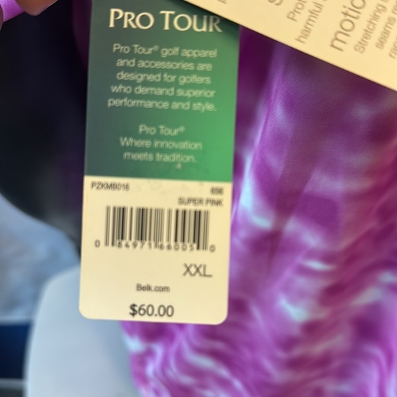 Pro Tour Golf shirt brand new with tags.  Size XXL EA003 - Picture 9 of 12